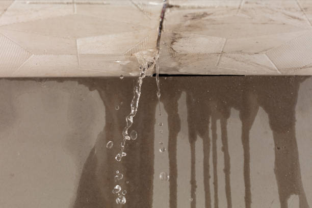 Professional Burst Pipe Cleanup technician working in Kansasville, WI